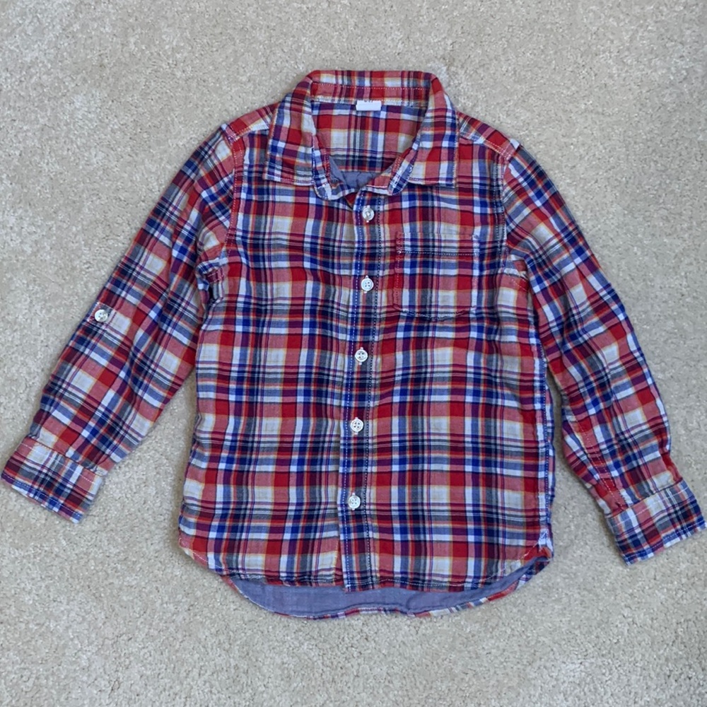 Gap kids button down shirt 5t